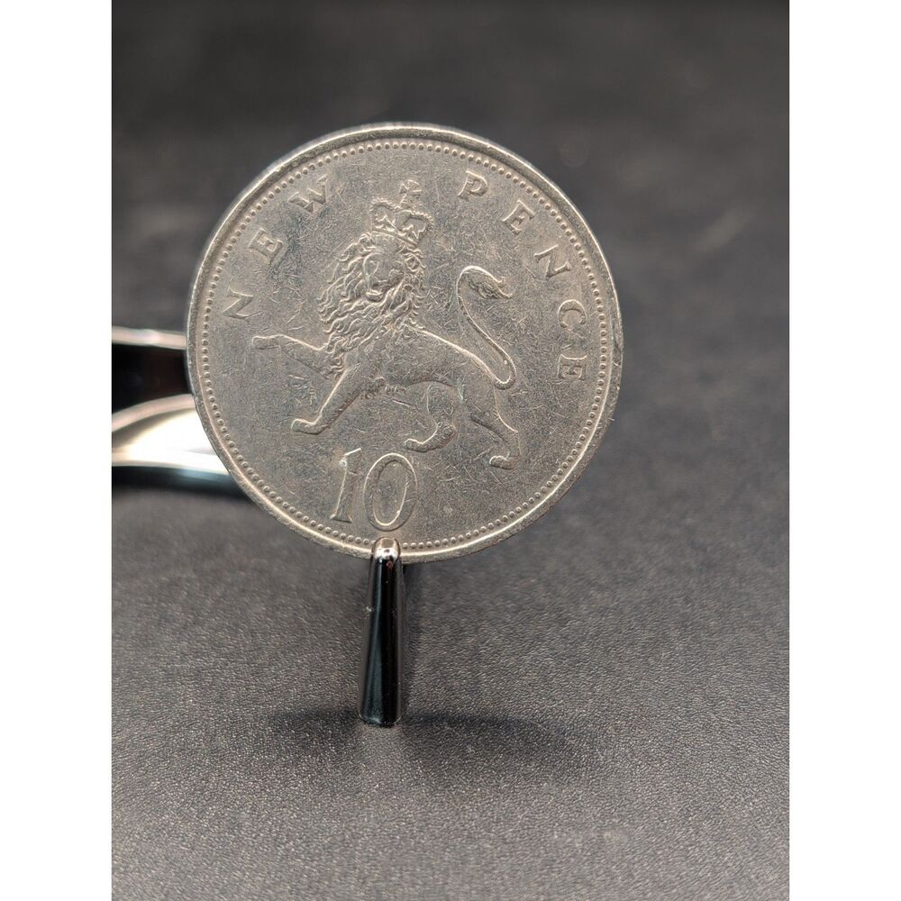 1971 UK 10 New Pence – First Year Issue – Crowned Lion Coin – Circulated